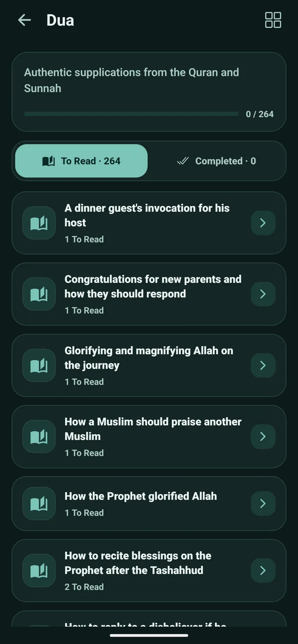 Adhkar & Dua